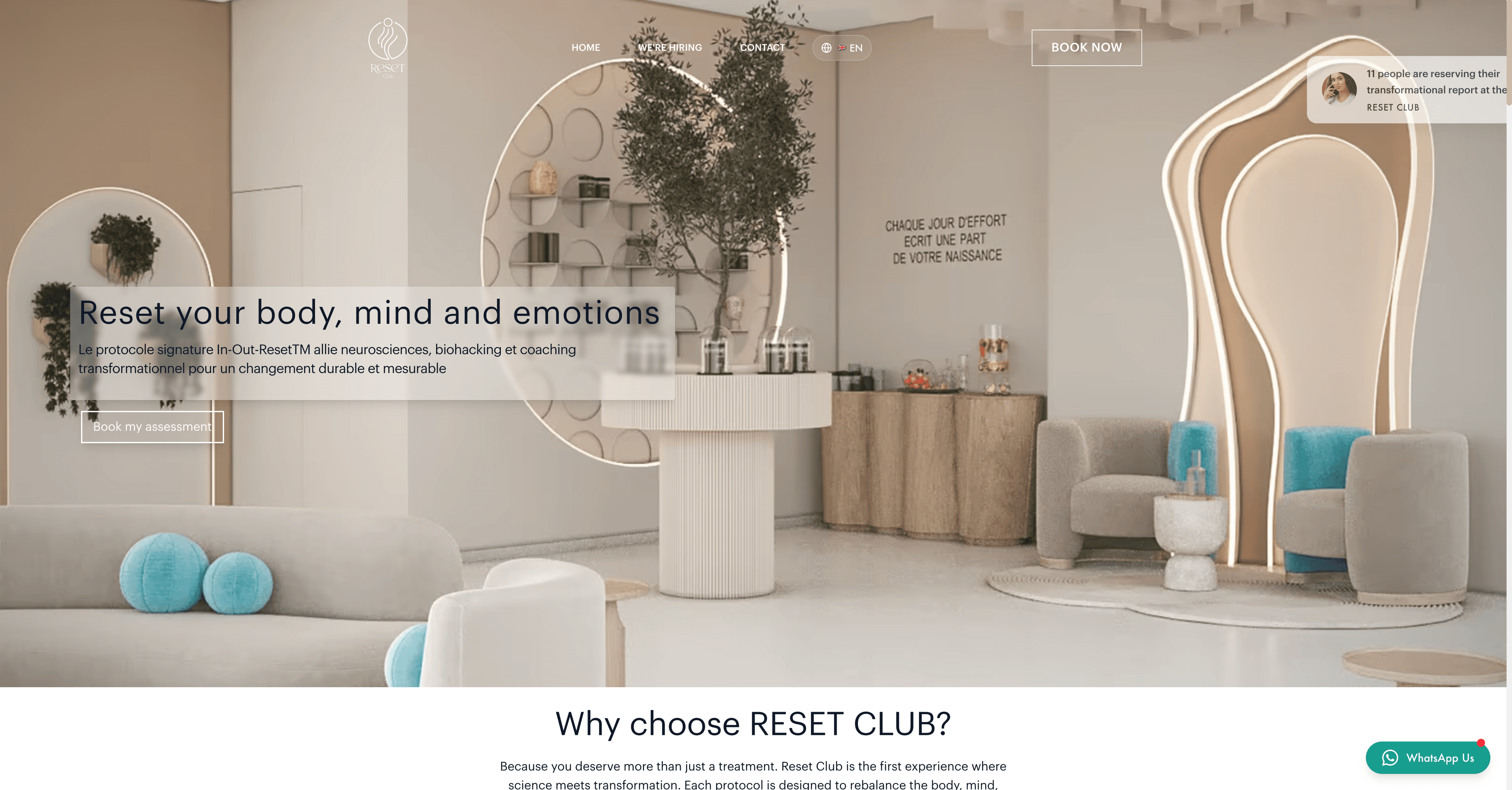 ResetClub screenshot 1